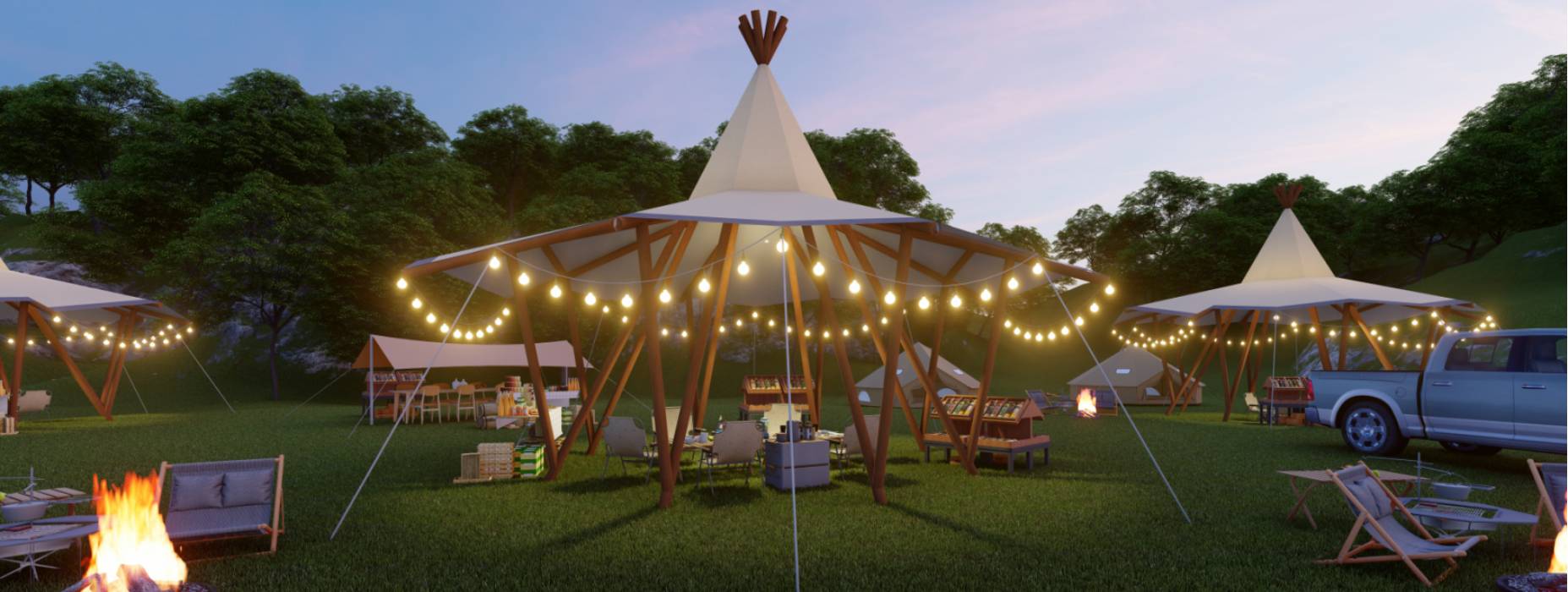 湘桥区露营帐篷酒店厂家